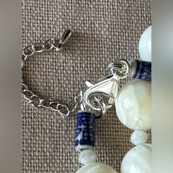 20 inch Coral and MOP bead necklace NWOT - Picture 13 of 15